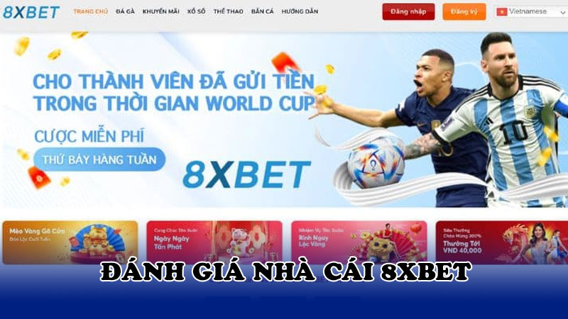 Đánh giá nhà cái 8xbet